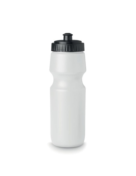Sportflessen met zwarte dop 700 ml