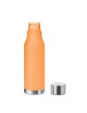 Waterflessen met rubberen afwerking 600 ml