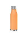 Waterflessen met rubberen afwerking 600 ml