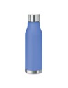 Waterflessen met rubberen afwerking 600 ml