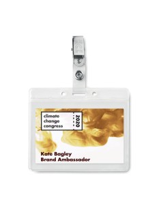 Porta badge trasparenti con...