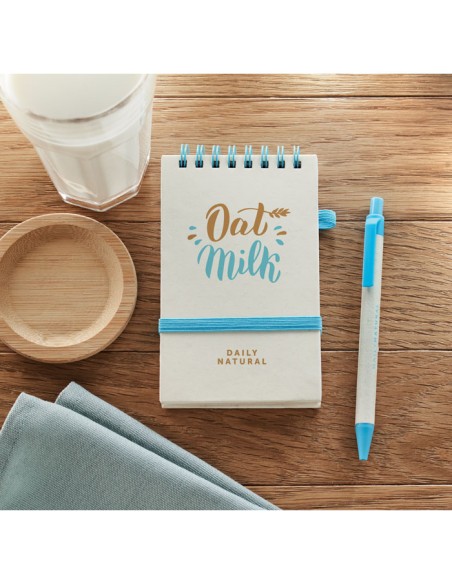 A6 notitieboeken van melkpakken en RPET