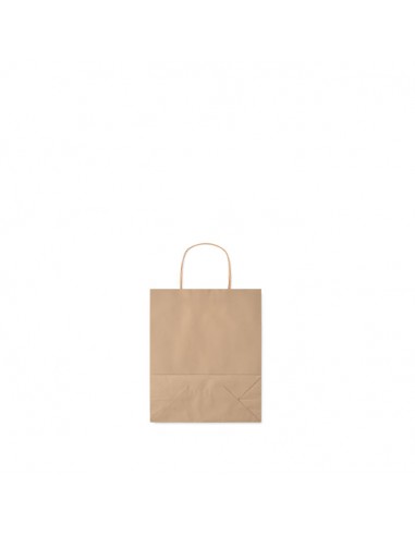 Bolsas de papel pequeñas 90g con asa torcida y...
