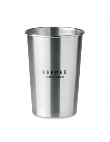 Vasos de acero inoxidable promocionales