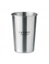 Vasos de acero inoxidable corporativos
