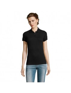 Polo da donna con cuciture...