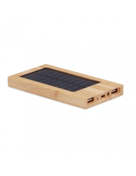 Power banks solares de bambú