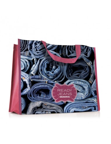 Reclame raffia tassen