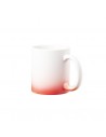 Tazas de cerámica acabado mate con degradado de color sublimadas 350 ml