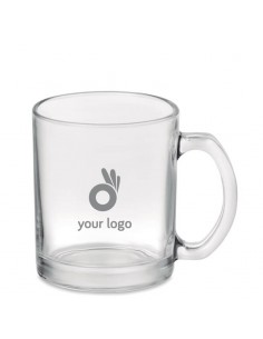 Tazas de cristal con asa...