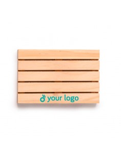 Posavasos de madera con...