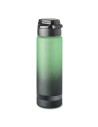 Botellas de agua RPET motivadora con marcador de tiempo 1 L