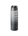 Botellas de agua RPET motivadora con marcador de tiempo 1 L