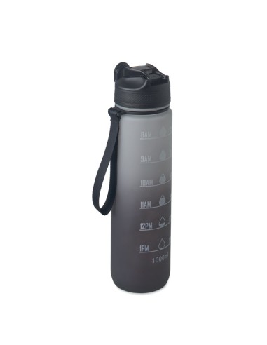 Botellas con indicador de horas y capacidad con...