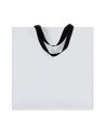 Bolsas de Non woven laminado con asas cortas de color negro