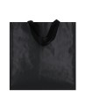 Bolsas de Non woven laminado con asas cortas de color negro
