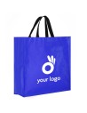 Bolsas de Non woven laminado con asas cortas de color negro