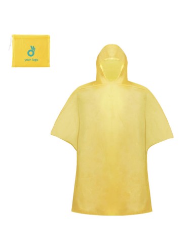 Chubasqueros poncho plegables en variados colores