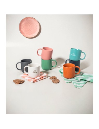 Tazas de cerámica publicitarias